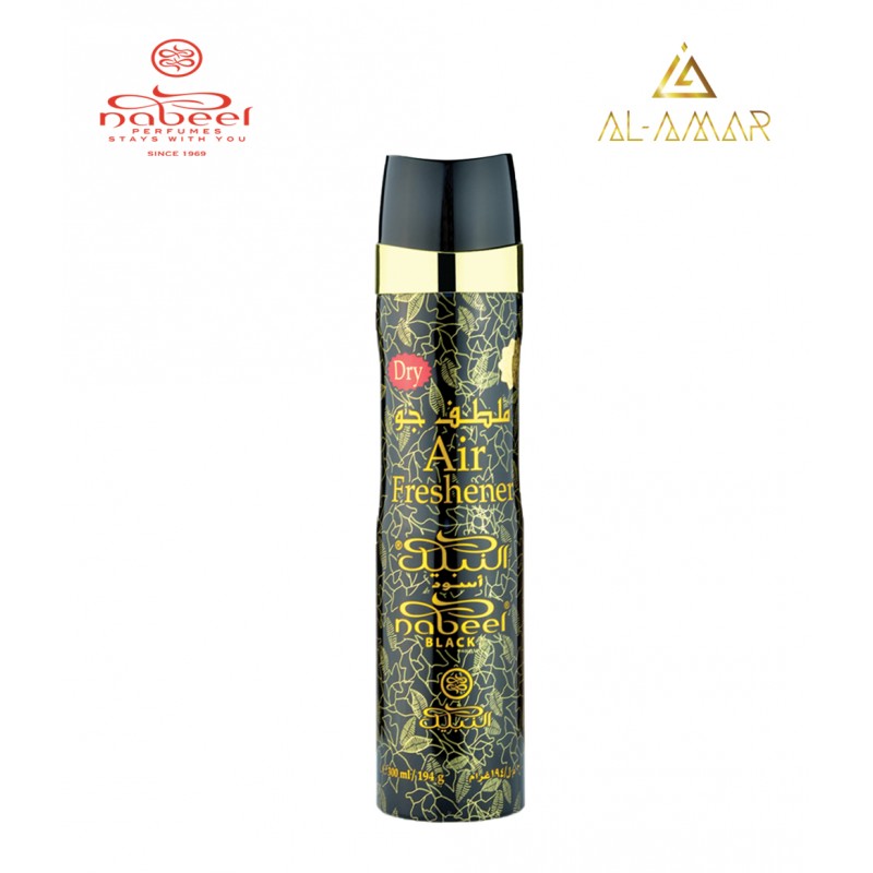 NABEEL BLACK AIR FRESHENER 300ml | Отлична цена от Al-amar.bg NABEEL BLACK AIR FRESHENER 300ml | Отлична цена от Al-amar.bg